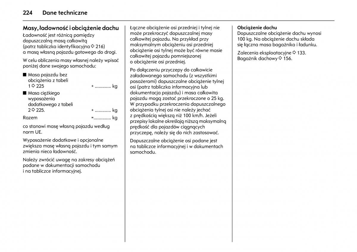 Opel Meriva A instrukcja obslugi / page 228