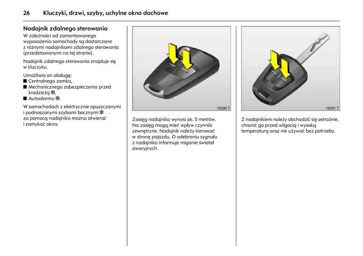 Opel Meriva A instrukcja obslugi / page 30