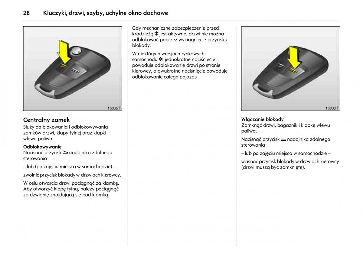 Opel Meriva A instrukcja obslugi / page 32