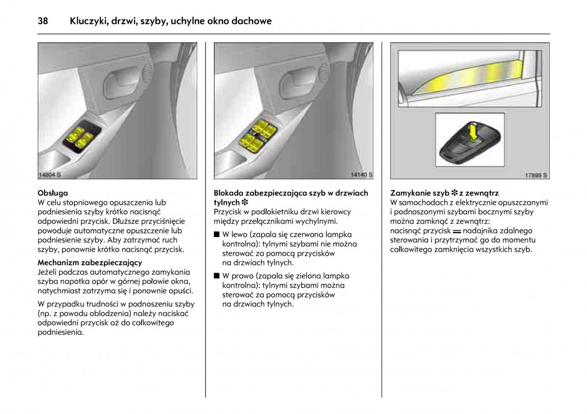 Opel Meriva A instrukcja obslugi / page 42