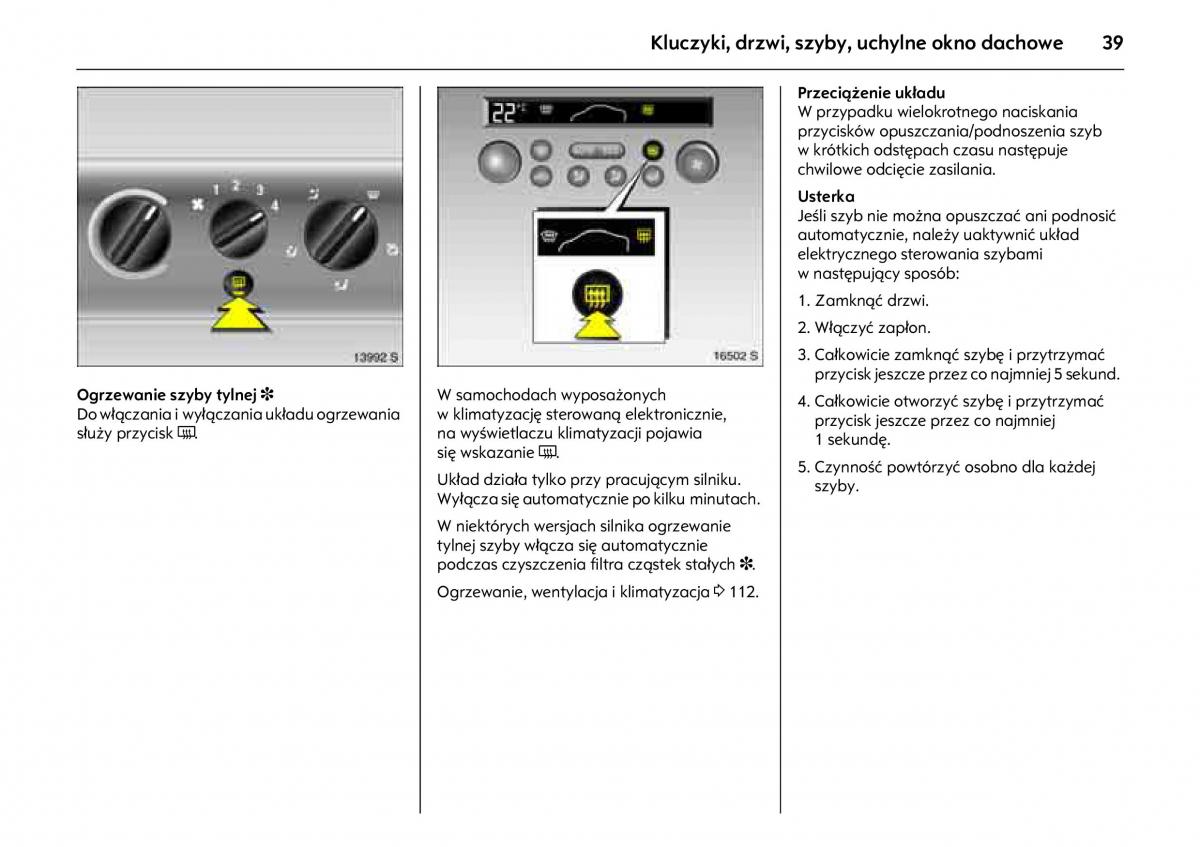 Opel Meriva A instrukcja obslugi / page 43