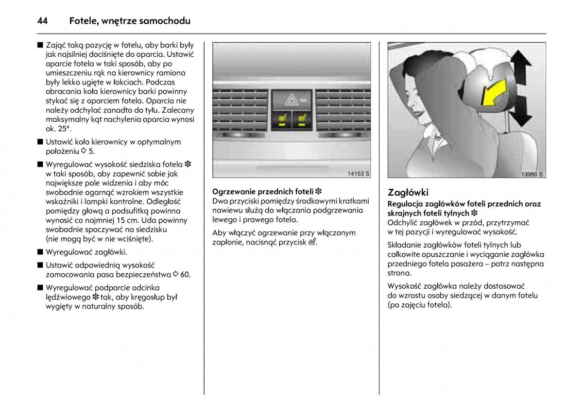 Opel Meriva A instrukcja obslugi / page 48