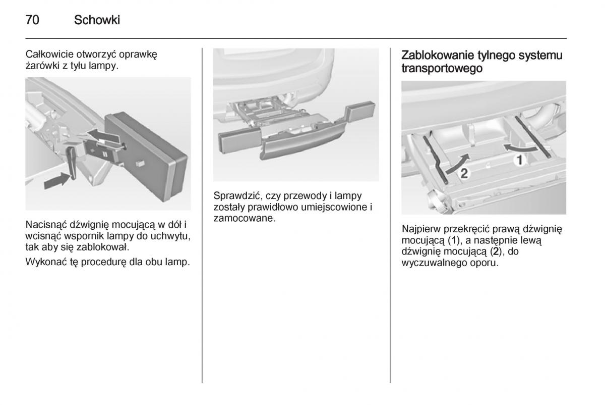 Opel Meriva B instrukcja obslugi / page 72