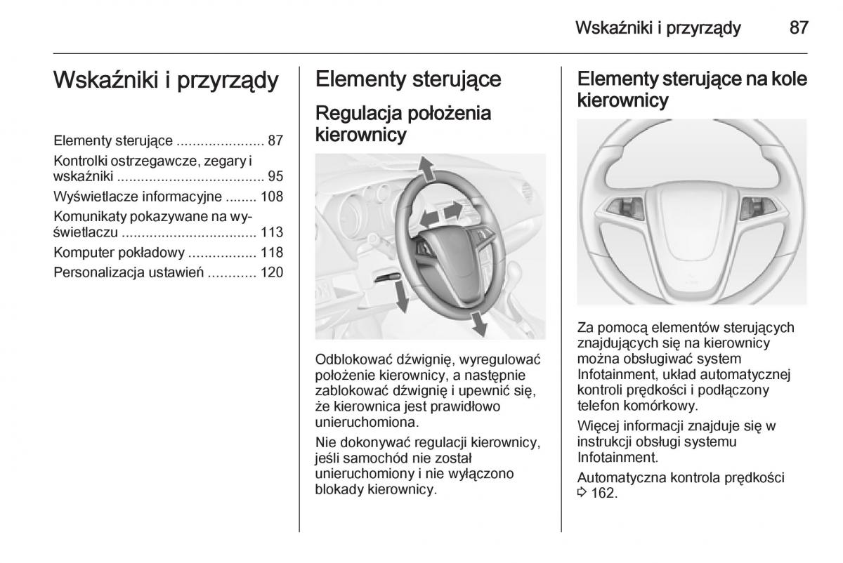 Opel Meriva B instrukcja obslugi / page 89