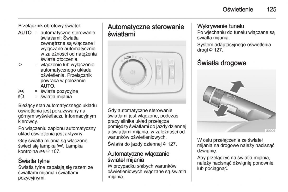 Opel Meriva B instrukcja obslugi / page 127