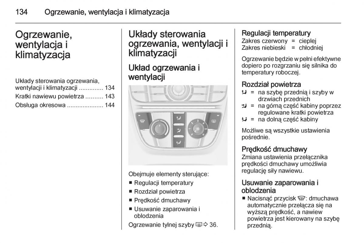 Opel Meriva B instrukcja obslugi / page 136