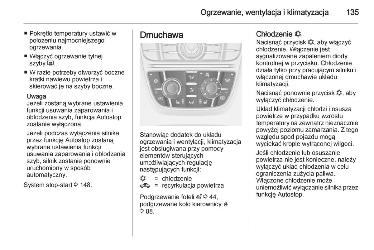 Opel Meriva B instrukcja obslugi / page 137