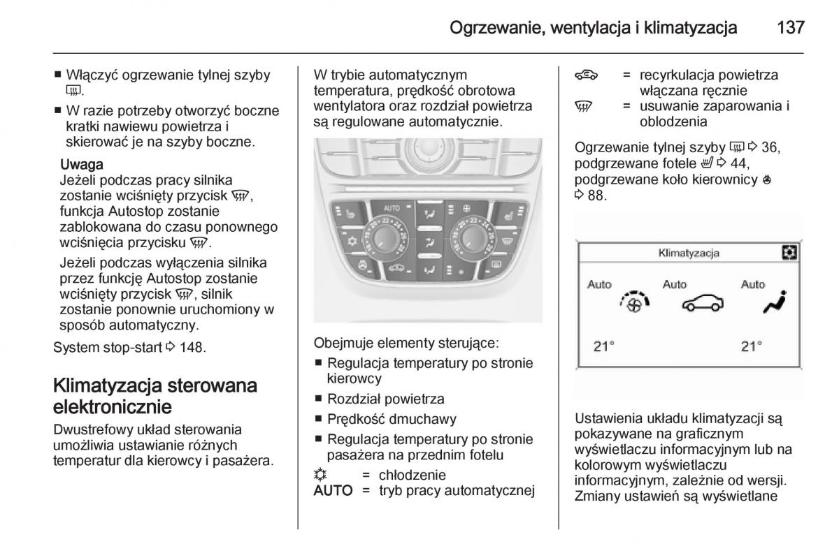 Opel Meriva B instrukcja obslugi / page 139