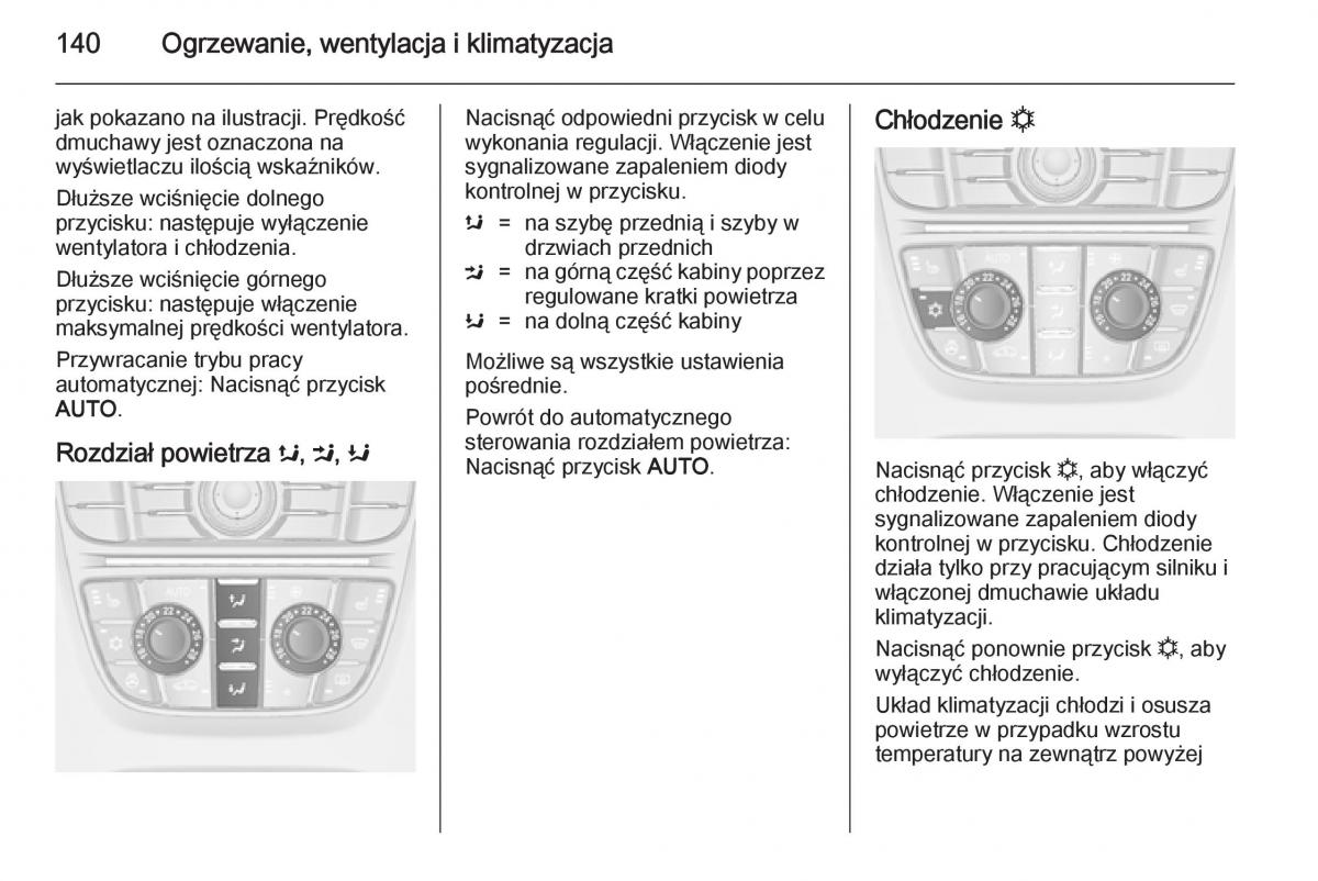 Opel Meriva B instrukcja obslugi / page 142