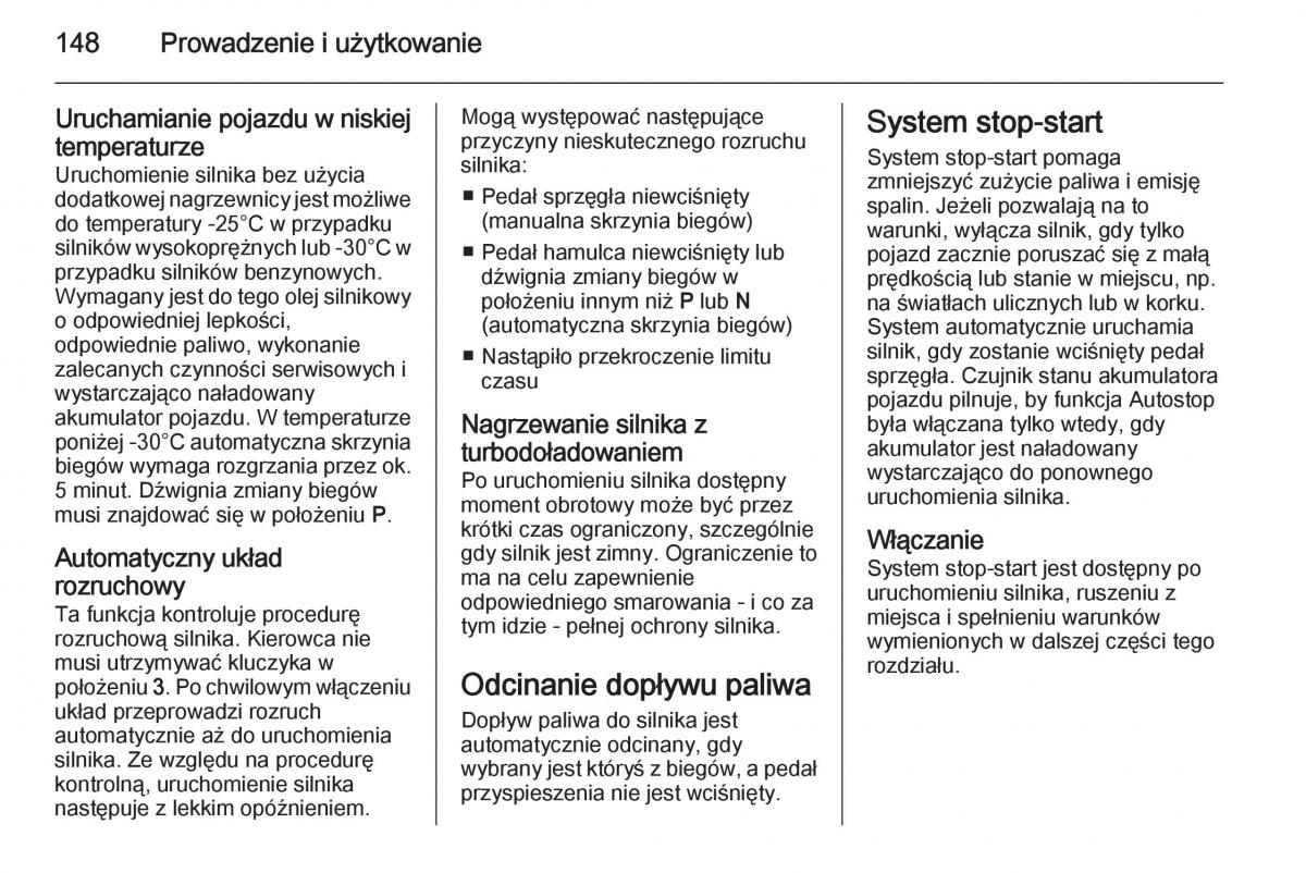 Opel Meriva B instrukcja obslugi / page 150