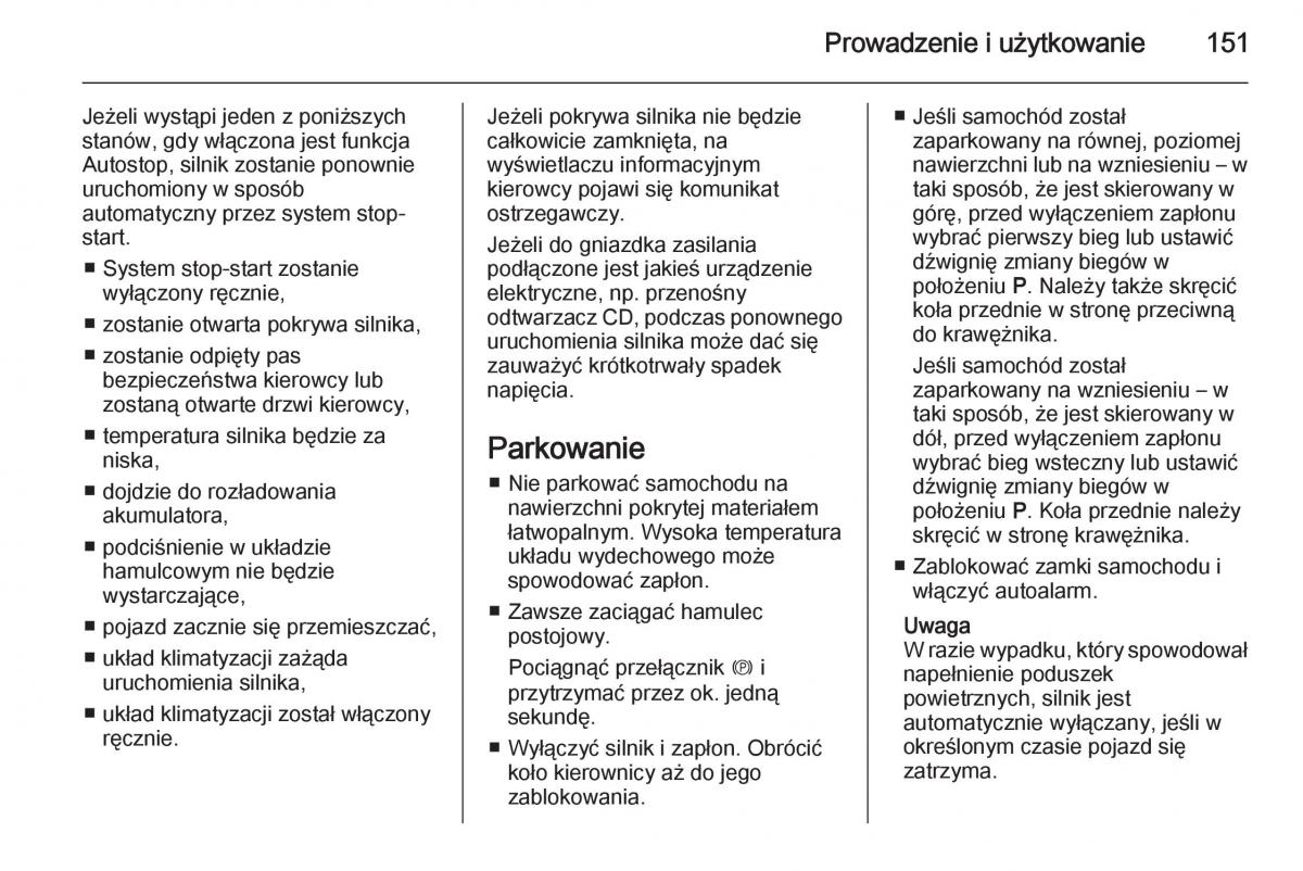 Opel Meriva B instrukcja obslugi / page 153