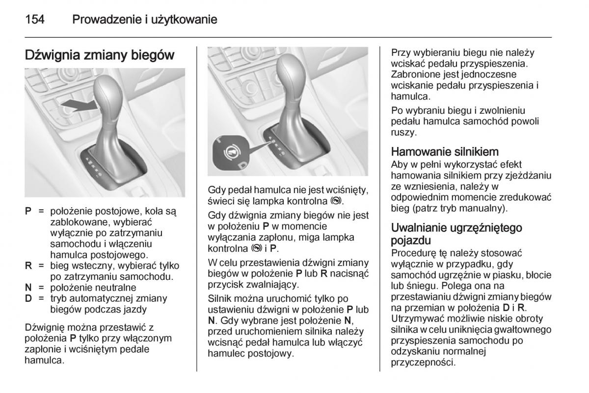 Opel Meriva B instrukcja obslugi / page 156