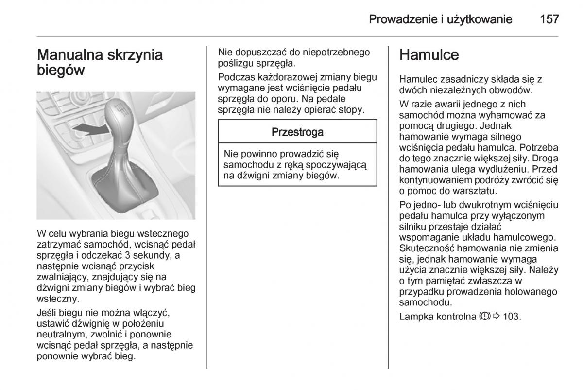 Opel Meriva B instrukcja obslugi / page 159