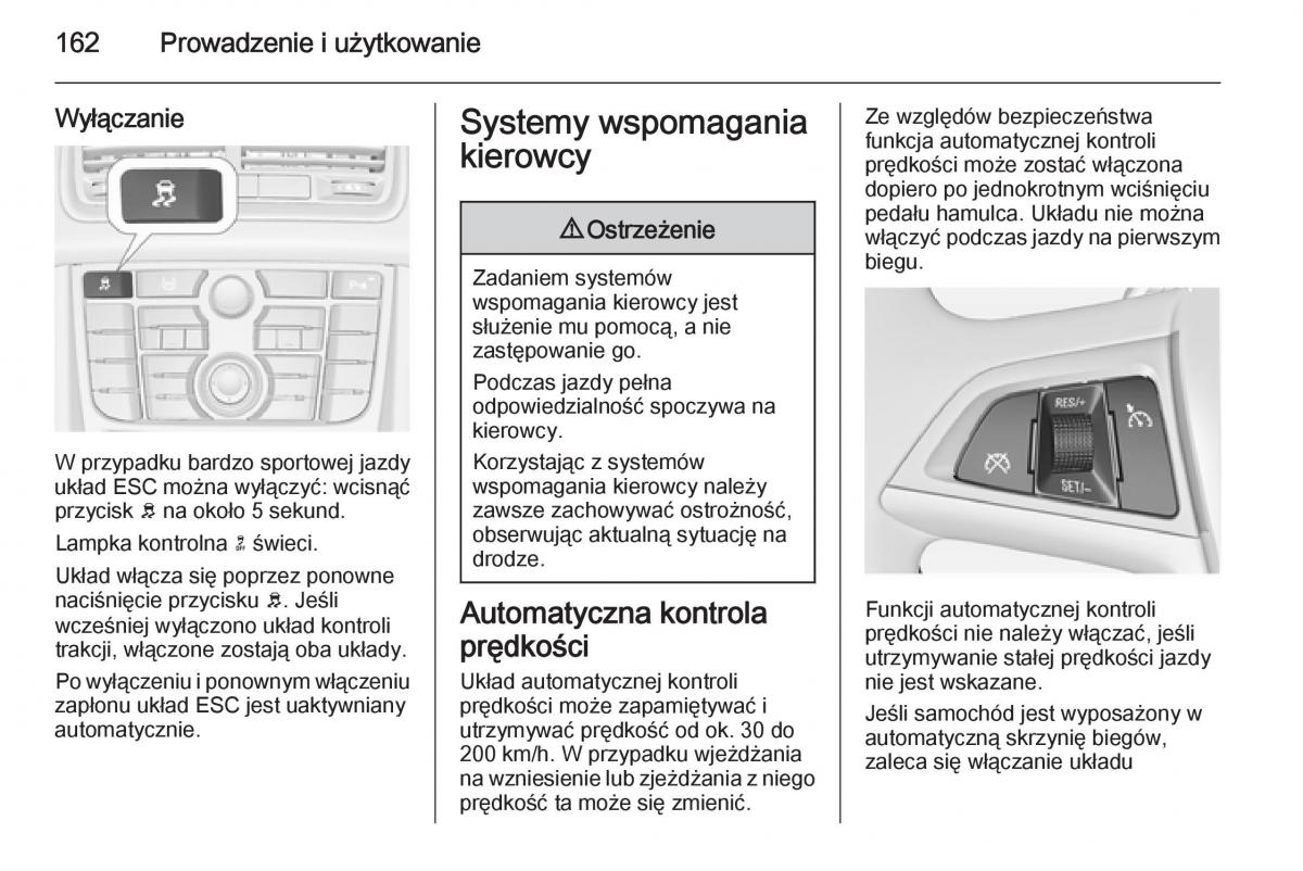 Opel Meriva B instrukcja obslugi / page 164