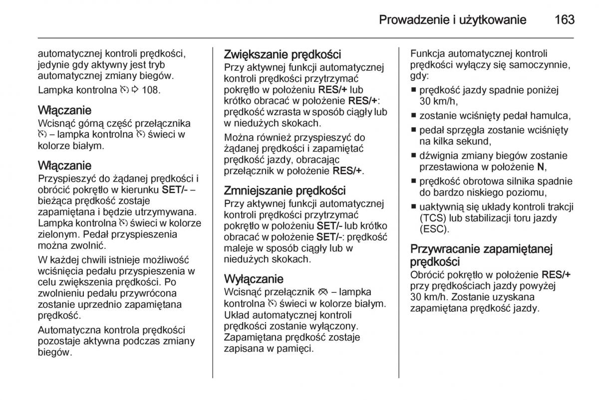 Opel Meriva B instrukcja obslugi / page 165