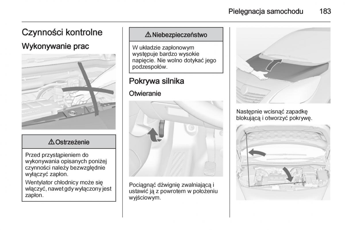 Opel Meriva B instrukcja obslugi / page 185