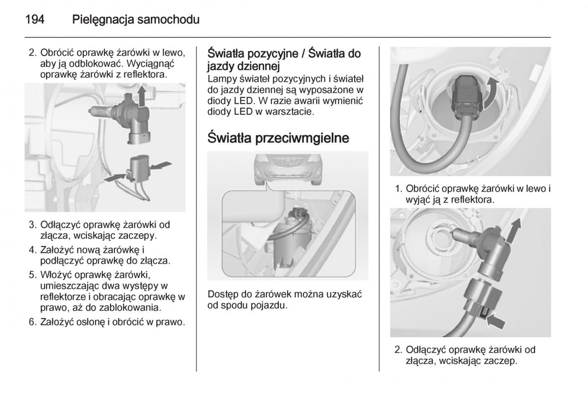 Opel Meriva B instrukcja obslugi / page 196