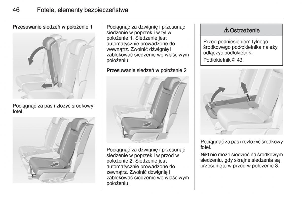 Opel Meriva B instrukcja obslugi / page 48