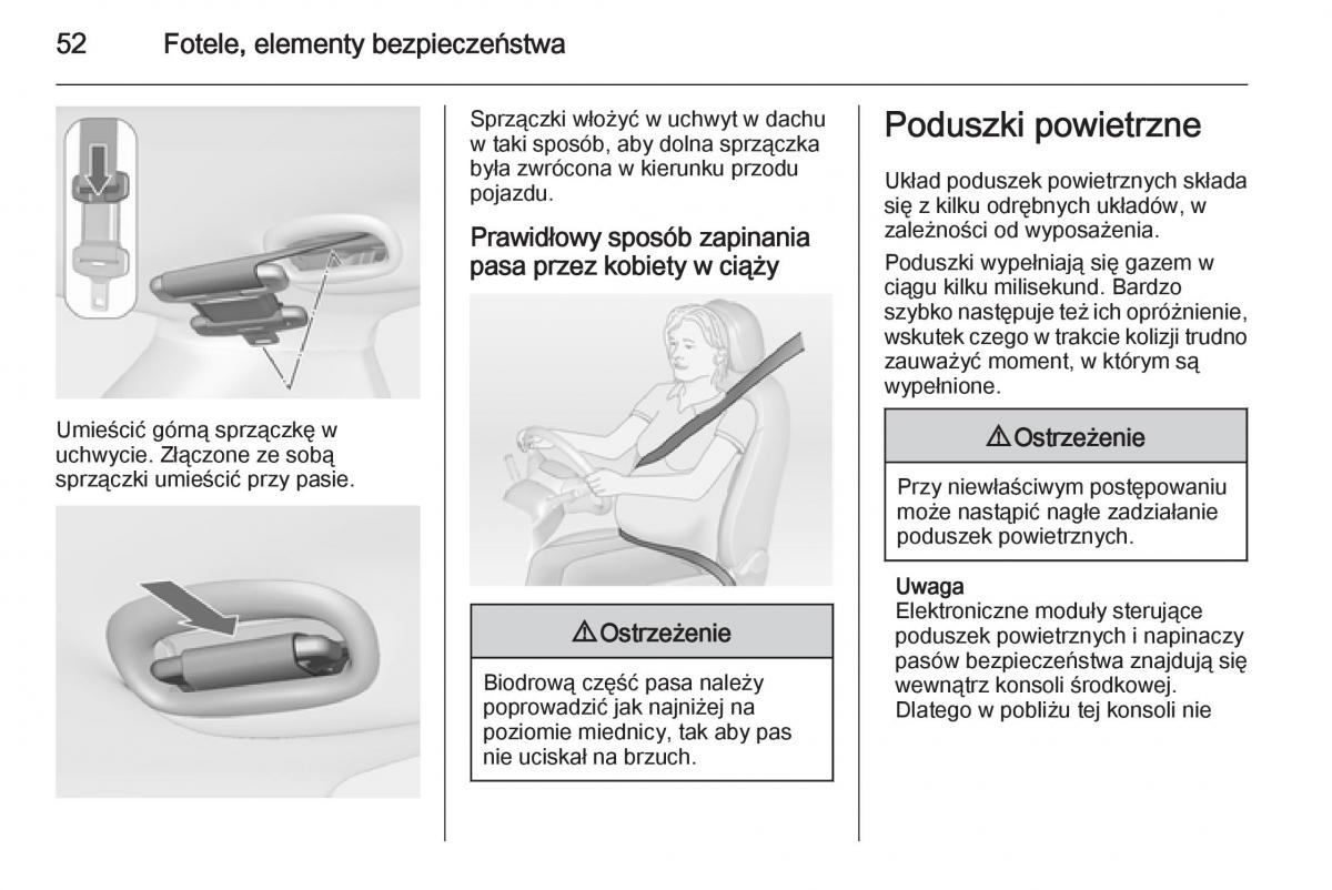 Opel Meriva B instrukcja obslugi / page 54