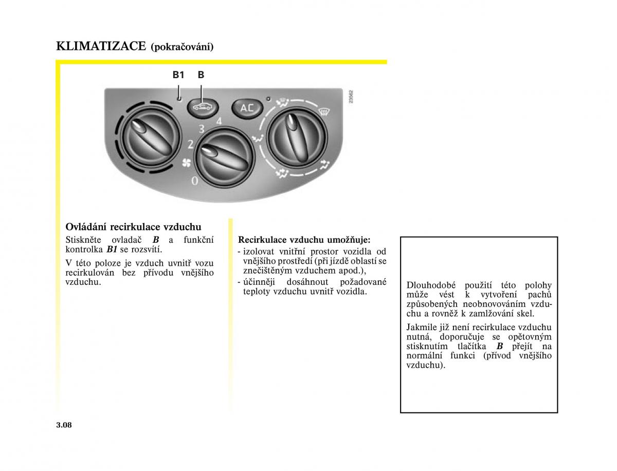 Renault Trafic II 2 navod k obsludze / page 102