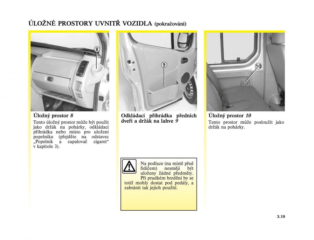 Renault Trafic II 2 navod k obsludze / page 113