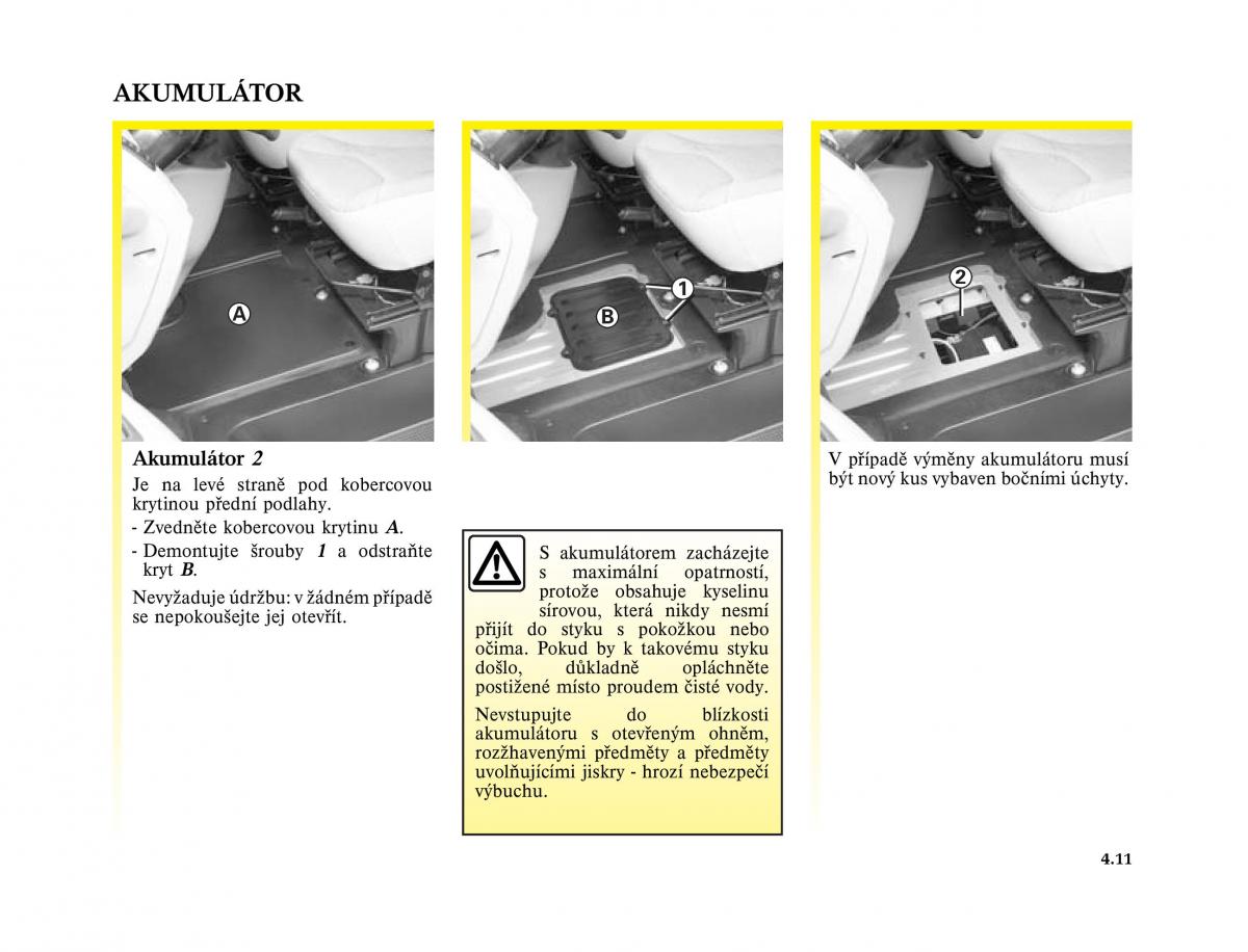 Renault Trafic II 2 navod k obsludze / page 133