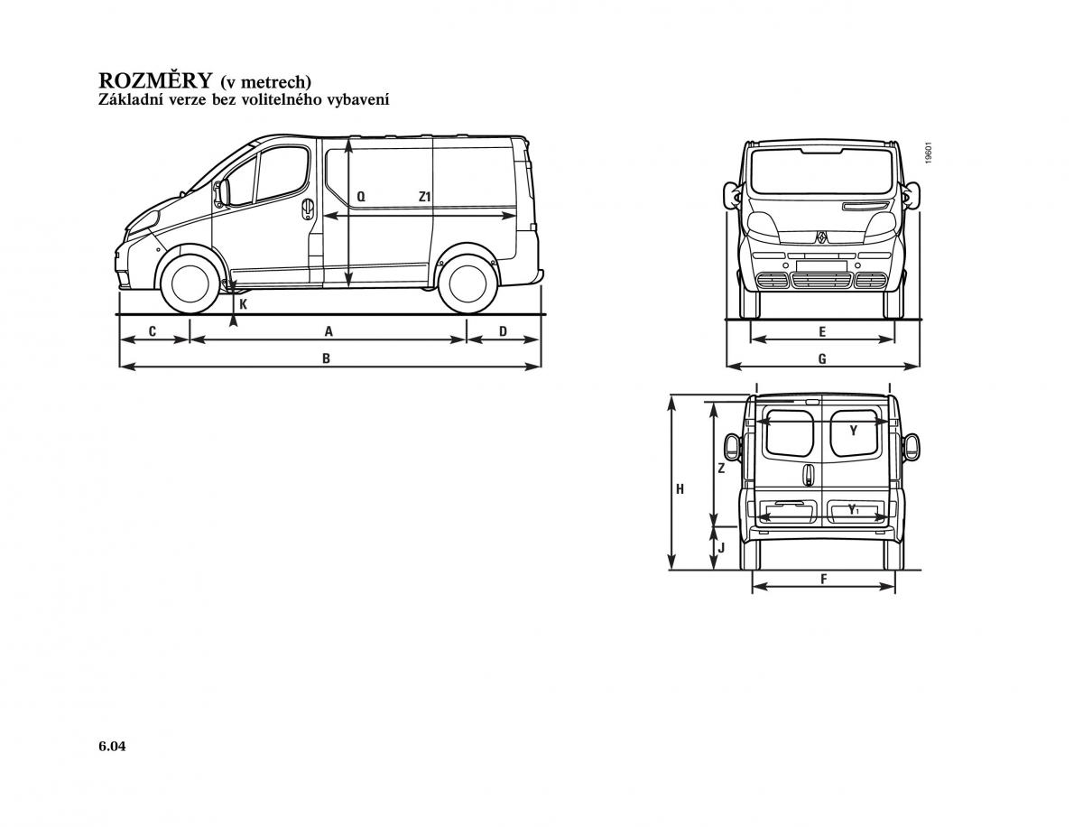 Renault Trafic II 2 navod k obsludze / page 176