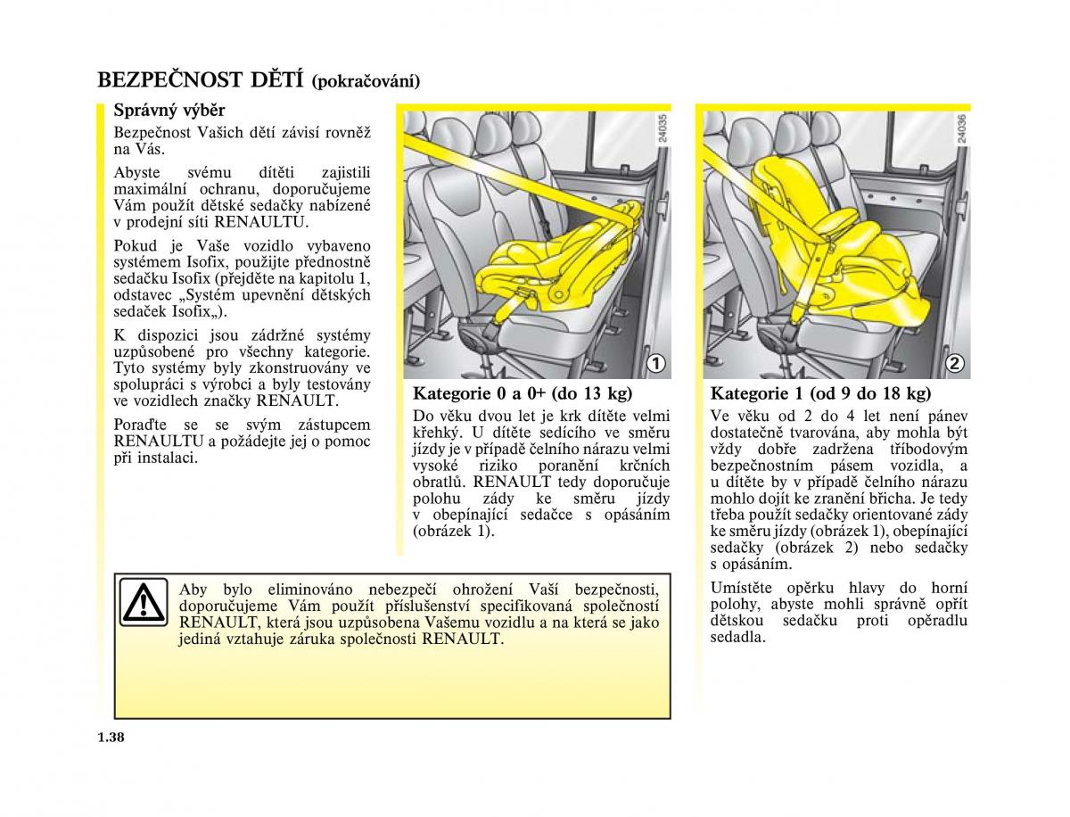 Renault Trafic II 2 navod k obsludze / page 44