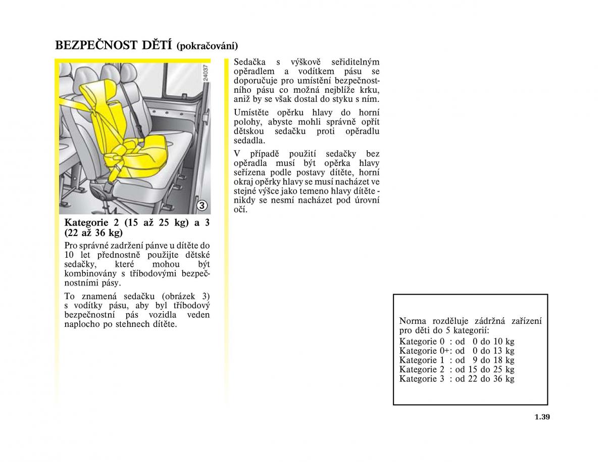 Renault Trafic II 2 navod k obsludze / page 45