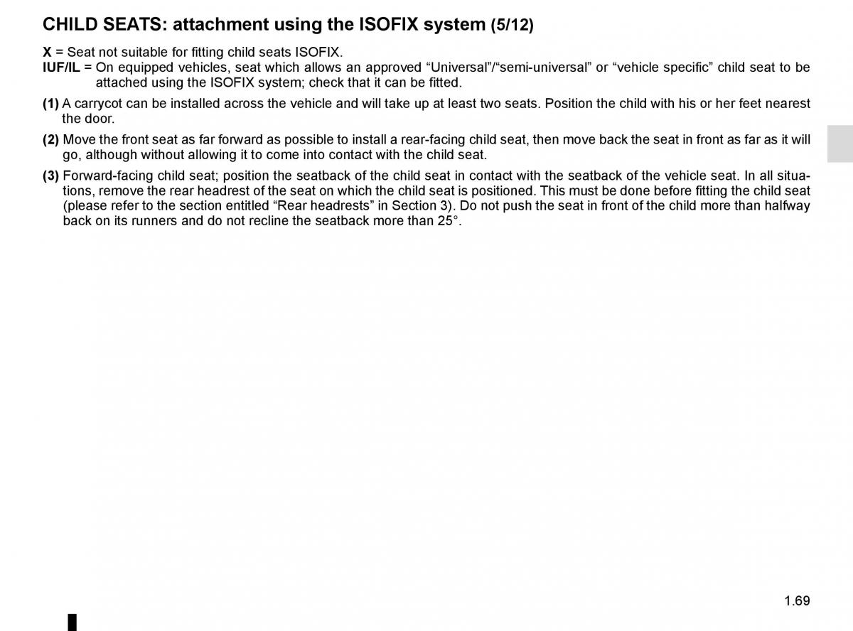 Renault Trafic III 3 owners manual / page 75