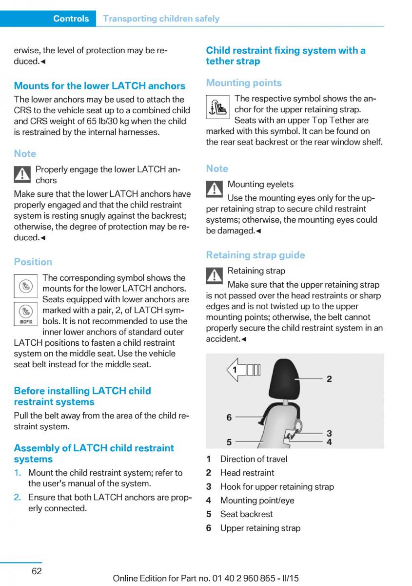 BMW i3 owners manual / page 78