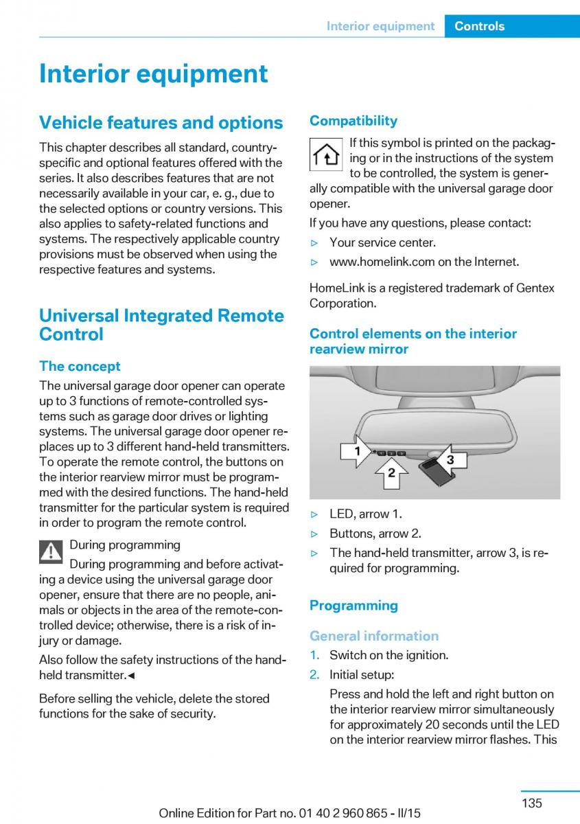 BMW i3 owners manual / page 151