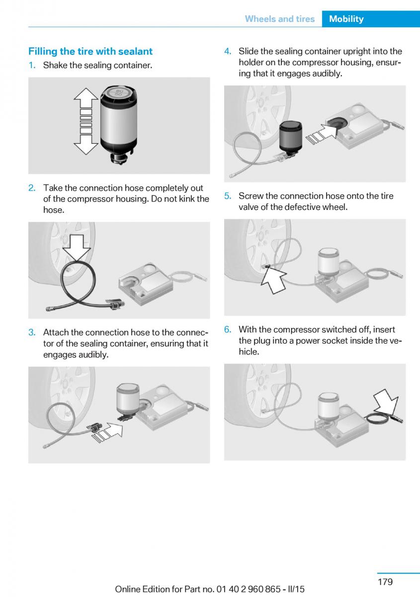 BMW i3 owners manual / page 195