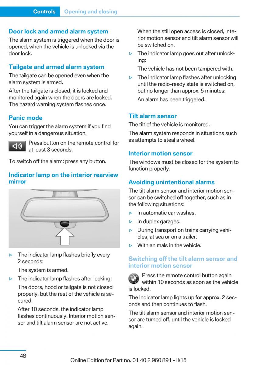 BMW i8 owners manual / page 64