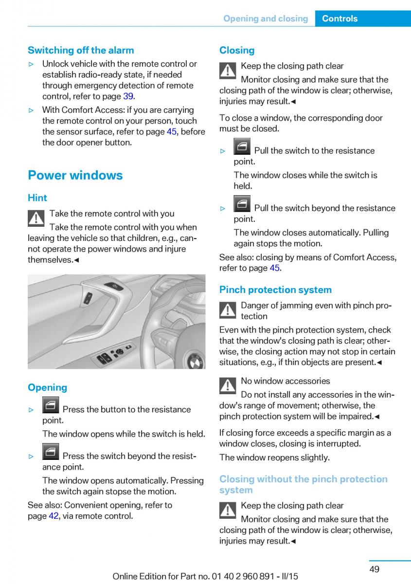 BMW i8 owners manual / page 65