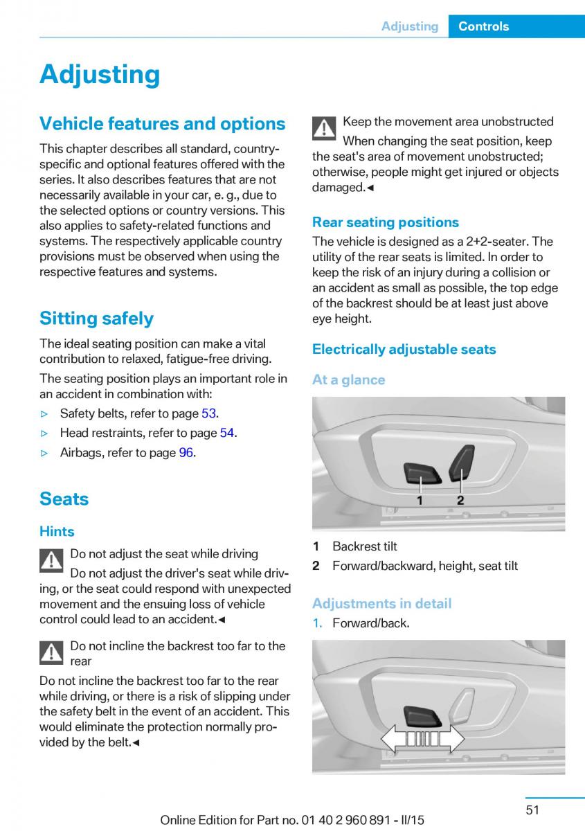 BMW i8 owners manual / page 67