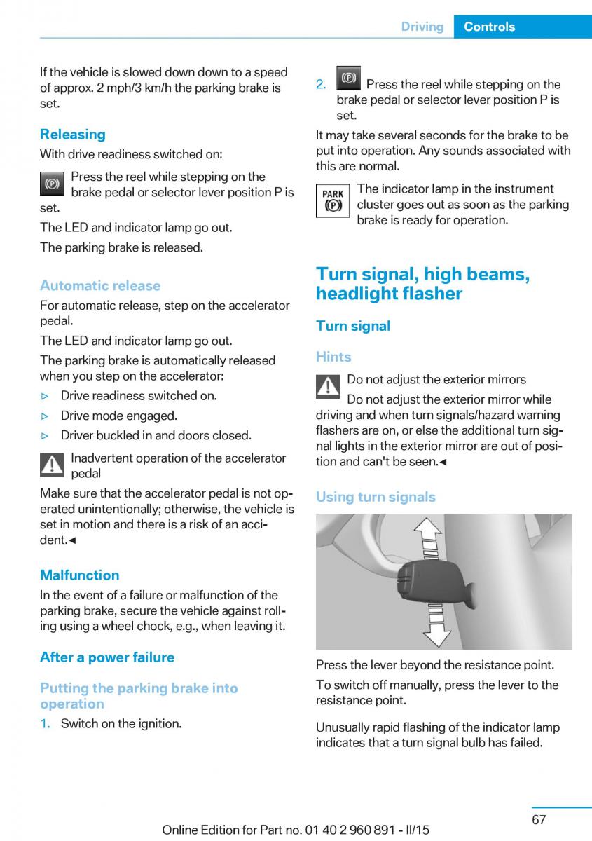 BMW i8 owners manual / page 83