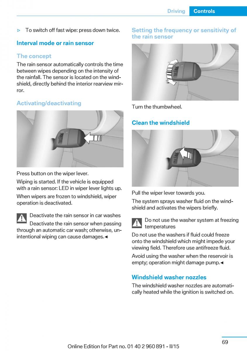 BMW i8 owners manual / page 85