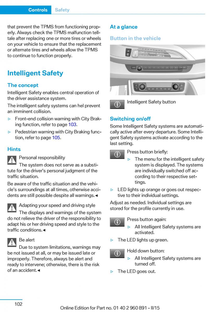 BMW i8 owners manual / page 118