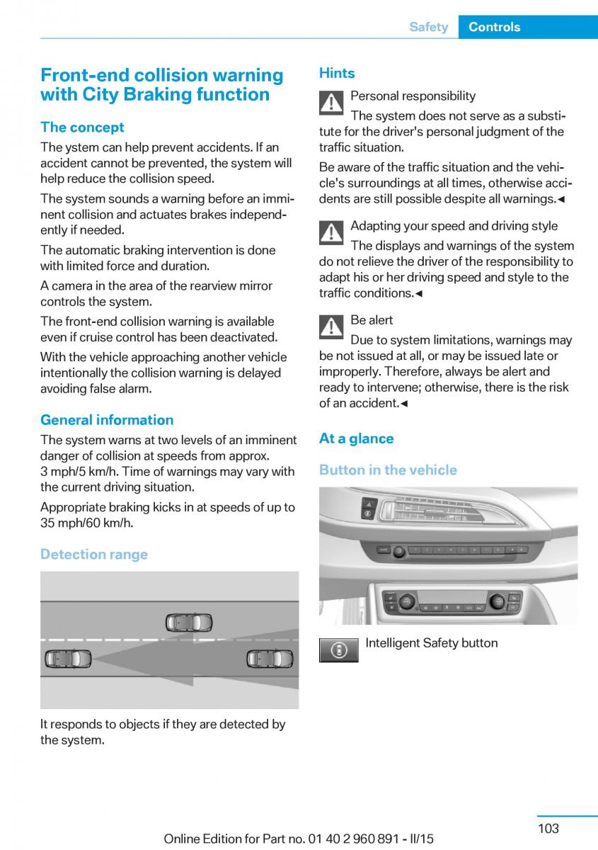 BMW i8 owners manual / page 119