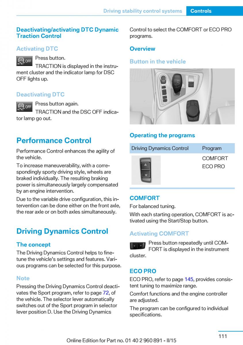 BMW i8 owners manual / page 127