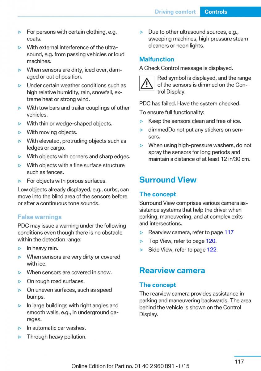 BMW i8 owners manual / page 133