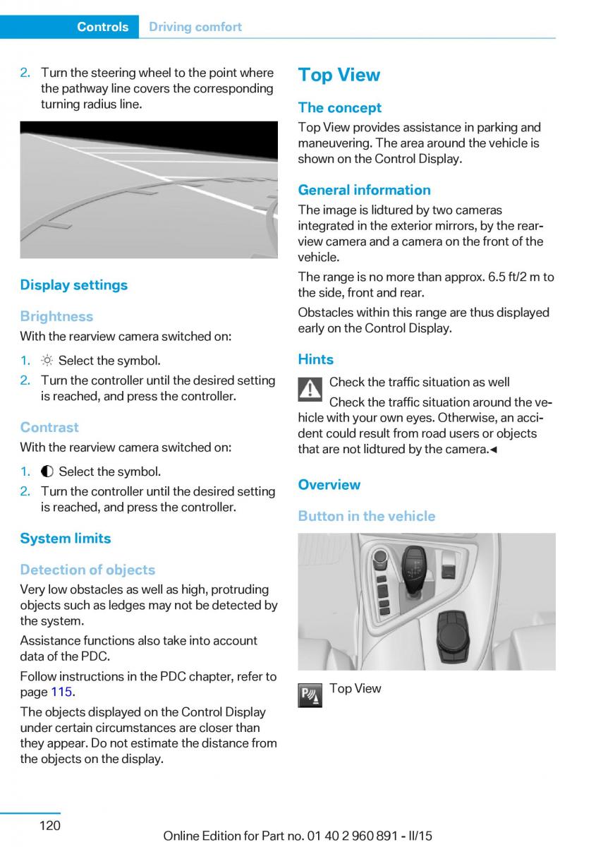 BMW i8 owners manual / page 136