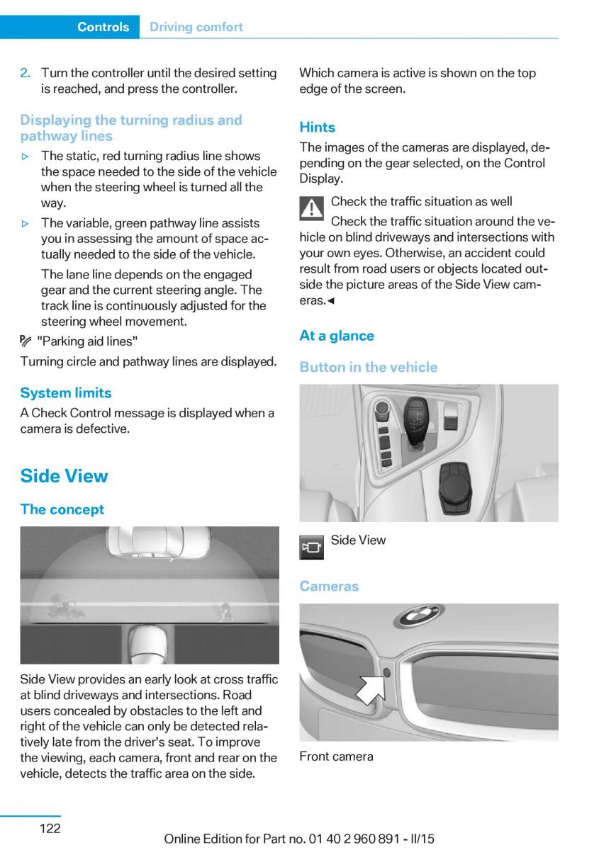 BMW i8 owners manual / page 138