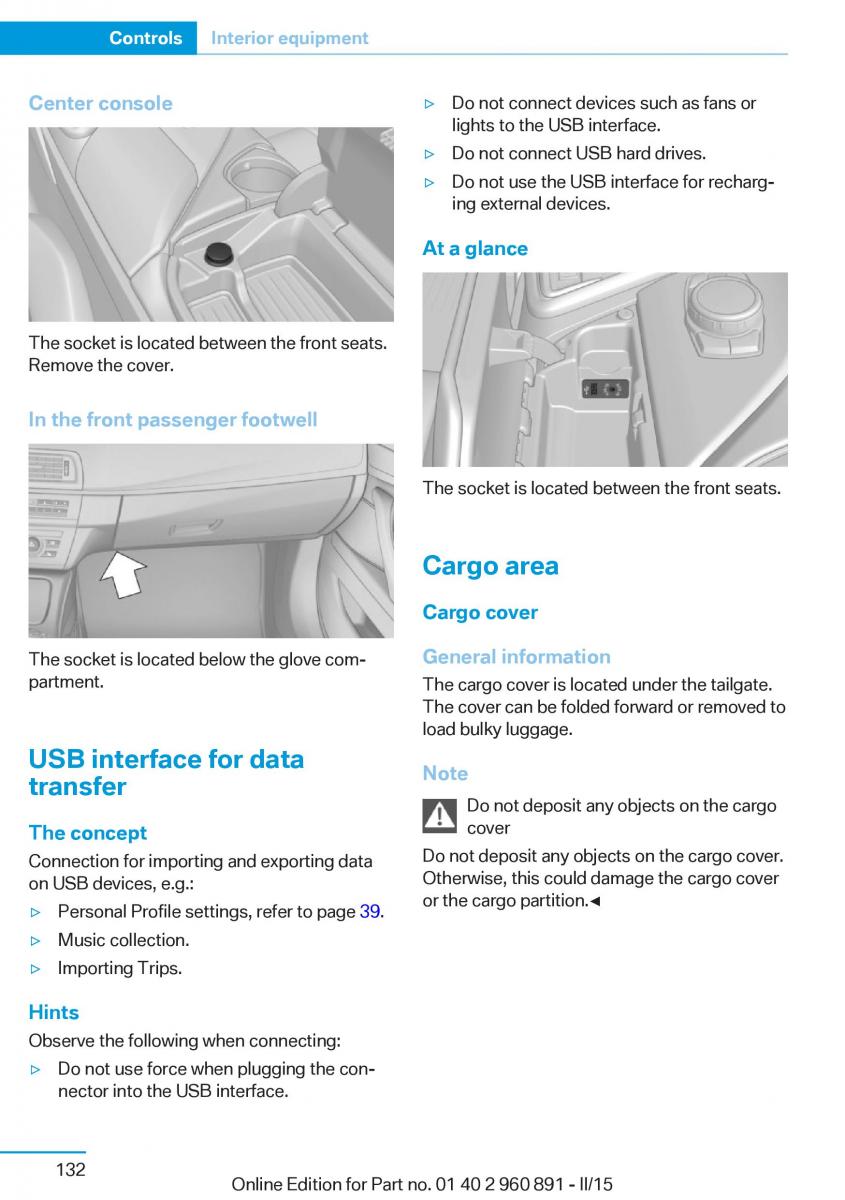 BMW i8 owners manual / page 148