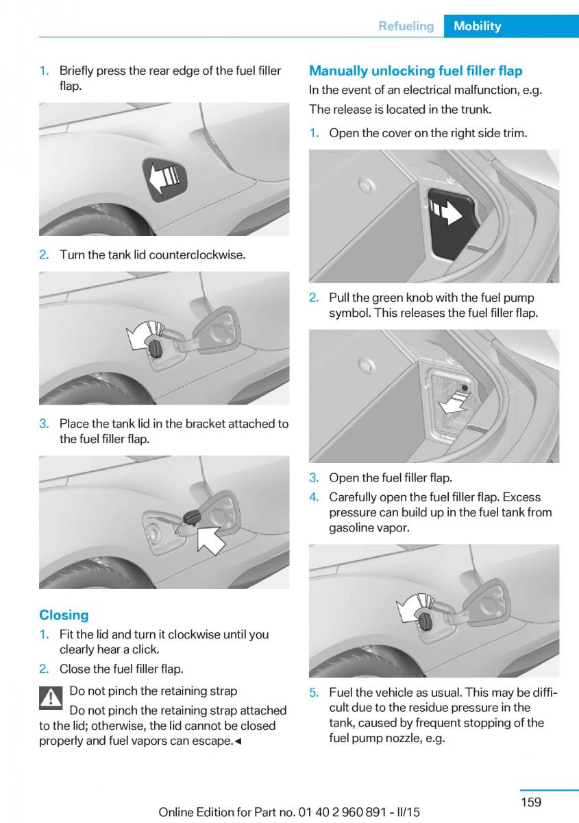 BMW i8 owners manual / page 175