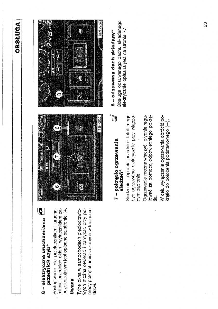 VW Polo III 3 instrukcja obslugi / page 64