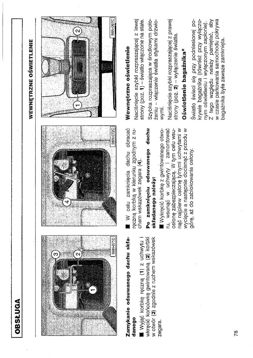 VW Polo III 3 instrukcja obslugi / page 79