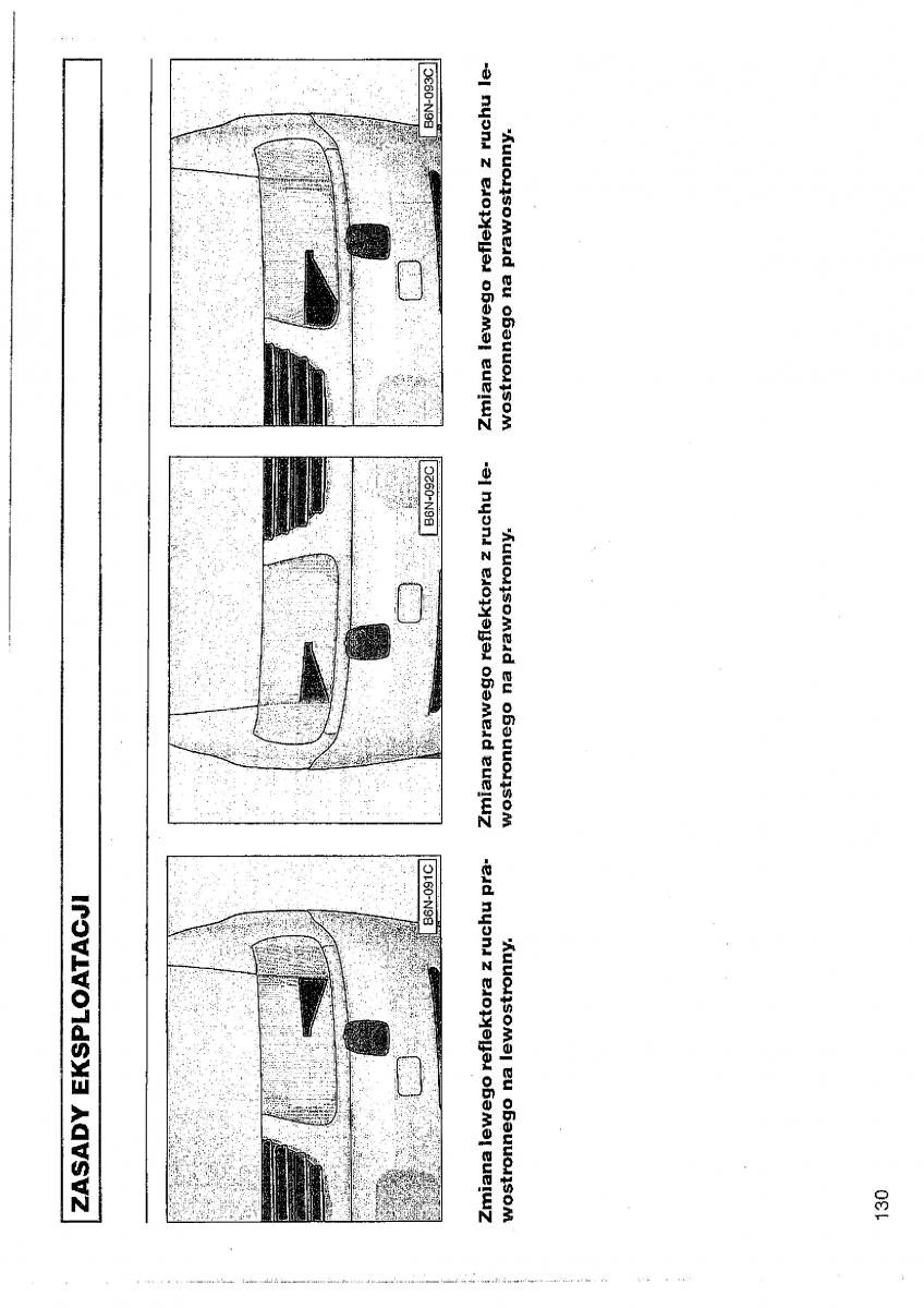 VW Polo III 3 instrukcja obslugi / page 131