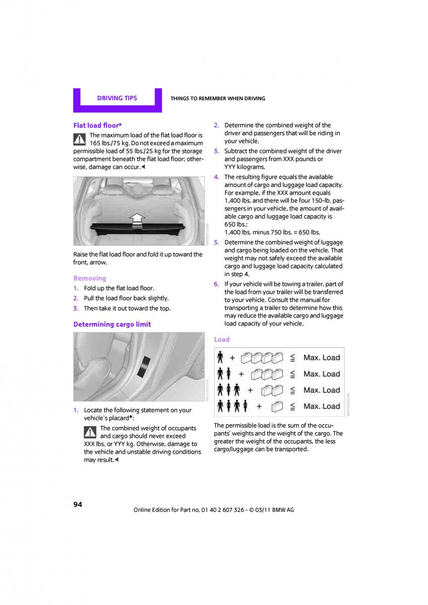 Mini Clubman owners manual / page 96